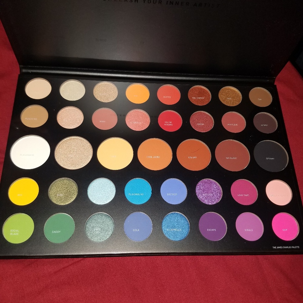 James Charles palette